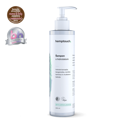 Hemptouch, Šampon s hidrolatom, 250 ml