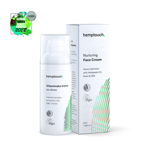 Hemptouch, Vitaminska krema za obraz, 50 ml