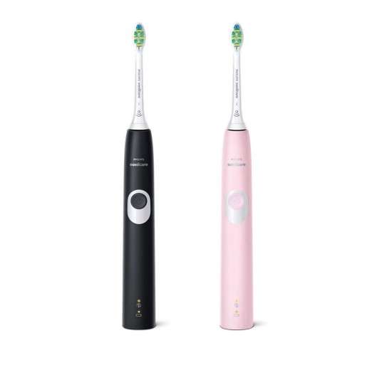 Sonicare HX6800/35 zobna ščetka Protective Clean 4300 dvojna črna/roza