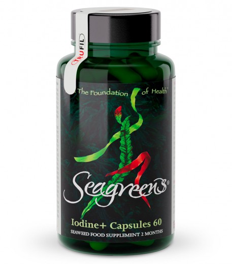 Seagreens® morske alge jod plus, bio, 60 kapsul