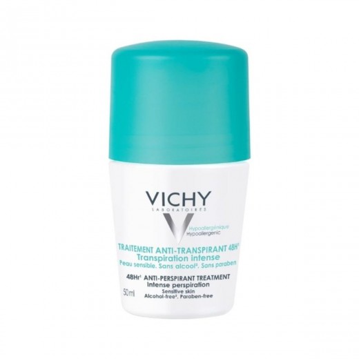 VICHY, DÉODORANT z antiperspirantom za uravnavanje potenja 48h, 50 ml