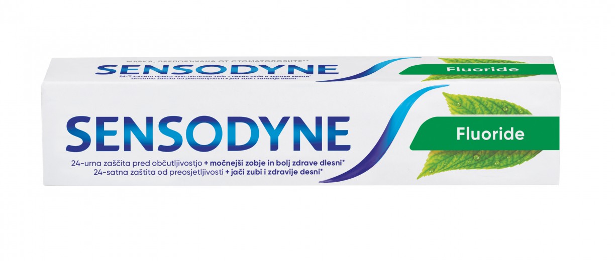 Sensodyne Fluoride, zobna pasta (75 ml)
