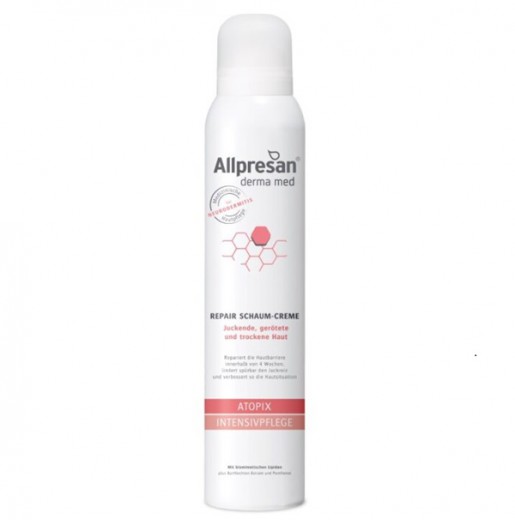 ALLPRESAN derma med ATOPIX INTENZIVNA NEGA, kremna pena Repair, 200 ml, dermatološka kozmetika