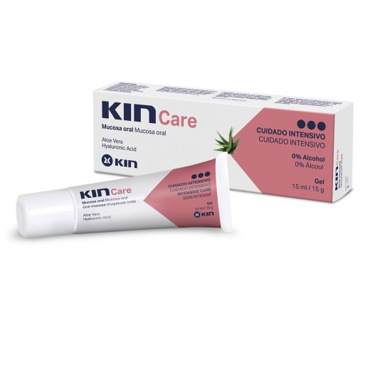 KIN CARE GEL ZA NEGO DLESNI IN USTNE SLUZNICE 15 ML