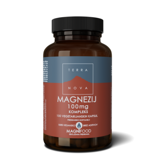 MAGNEZIJ 100mg, 100 kap