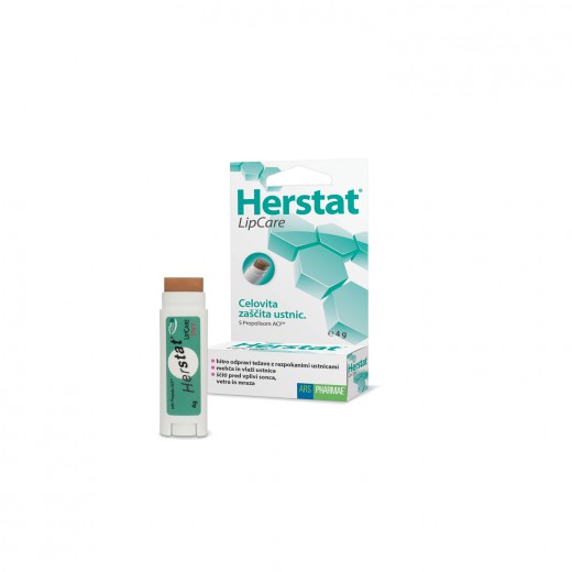 Herstat Lipcare, balzam za ustnice, 3 g