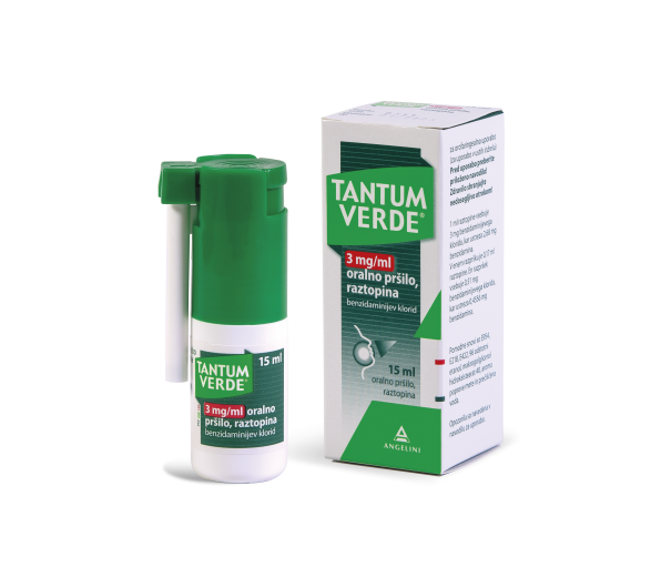 Tantum Verde 3 mg/ml oralno pršilo, raztopina