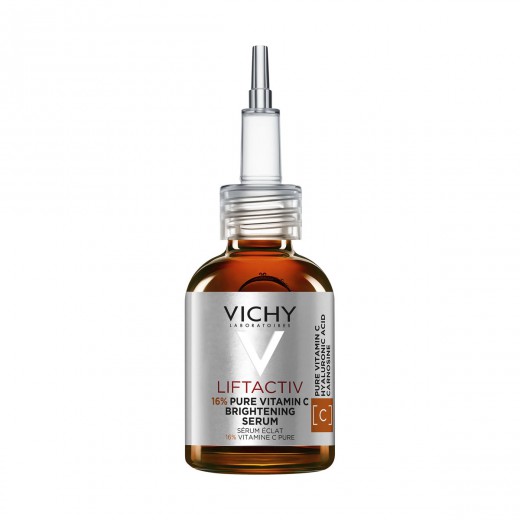 VICHY LIFTACTIV SUPREME VITAMIN C SERUM za povečan sijaj kože obraza s 16 % čistega vitamina C, 20 ml