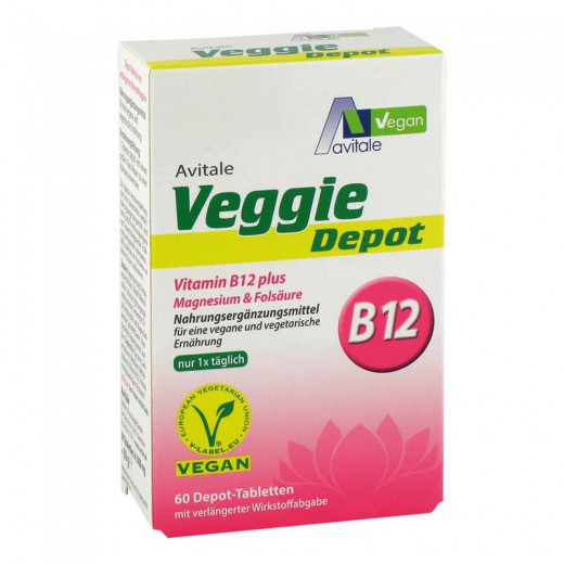 AVITALE VITAMIN B12, 60 veg. tbl.