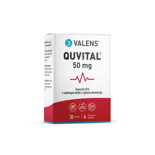 Valens, Quvital Q10 kapsule, 50 mg