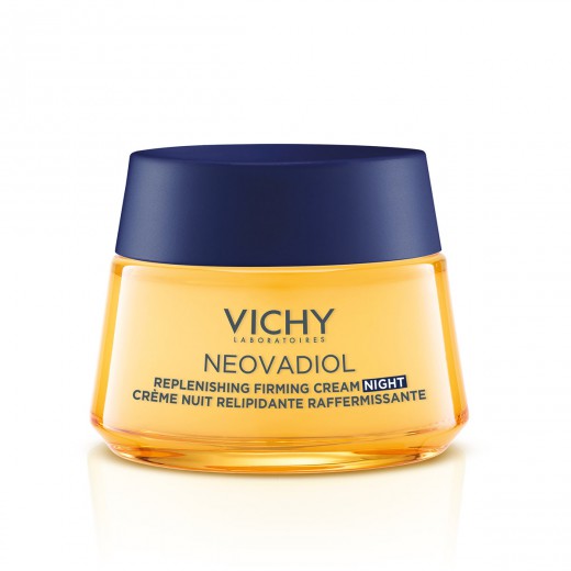 VICHY, NEOVADIOL Hranljiva nočna nega za čvrstost kože v postmenopavzi, 50 ml