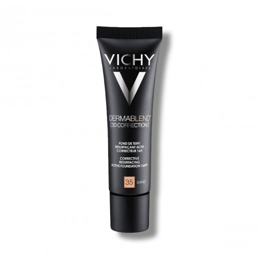 VICHY, DERMABLEND 3D KOREKCIJA Korektivni puder za mastno kožo, nagnjeno k aknam SPF25, 35, 30 ml