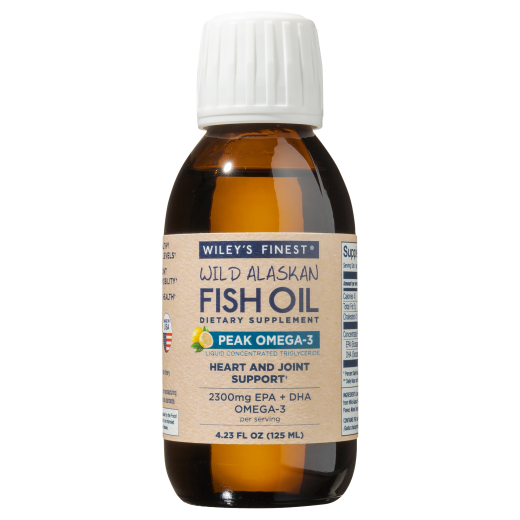 Wild Alaskan fish oil, Peak Omega-3, 125 ml