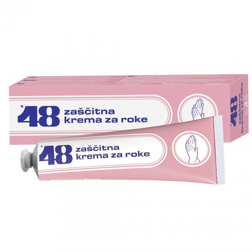 *48, zaščitna krema za roke, 125 ml