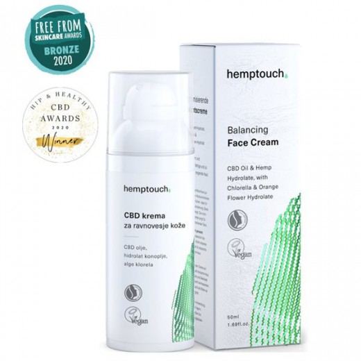 CBD krema za ravnovesje kože Hemptouch, 50 ml