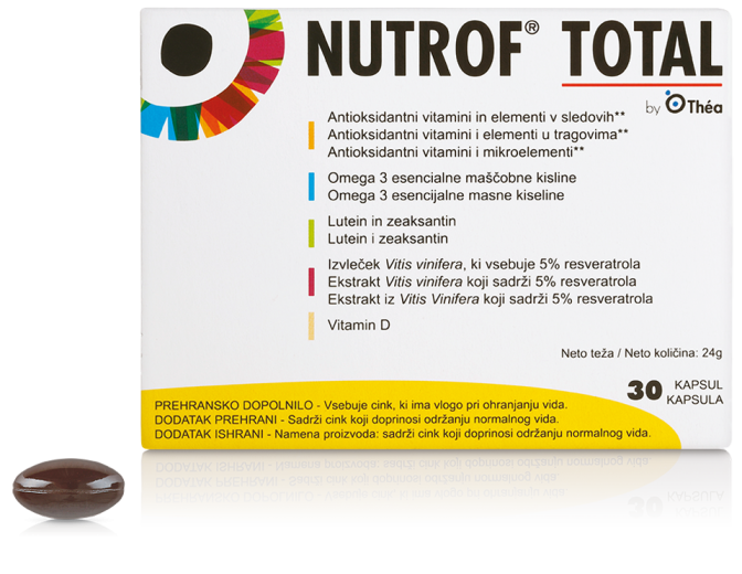 Nutrof® Total, 30 kapsul