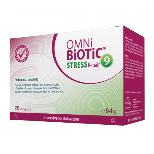 OMNi-BiOTiC® STRESS REPAIR, 28 vrečk po 3 g (84 g)