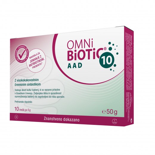 OMNi-BiOTiC® 10 AAD, 10 vrečk po 5 g (50 g)