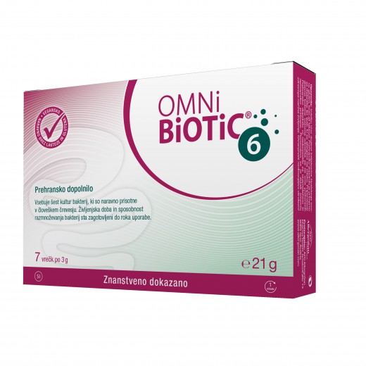 OMNi-BiOTiC® 6, 7 vrečk po 3 g (21 g)