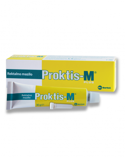 PROKTIS-M PLUS, rektalno mazilo, 30 g