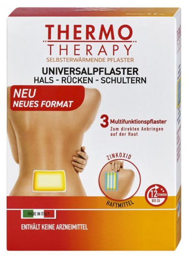 Thermo Therapy, univerzalni obliži, 3 obliži