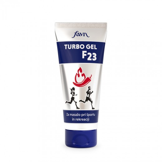 Favn, Turbo gel F-23, za športno masažo, 100 ml